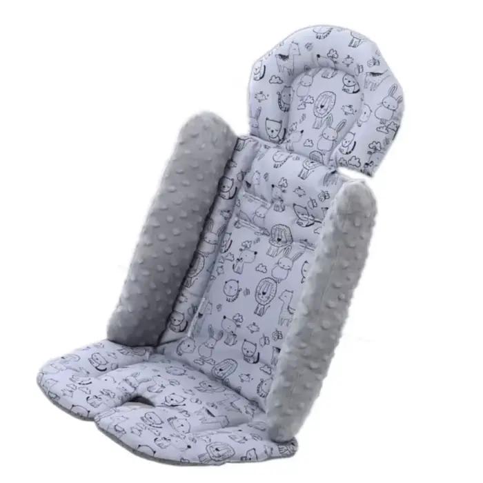 Coussin de poussette pour bébé, motif de dessin animé, doublure de siège pour bébé, tapis de voiture