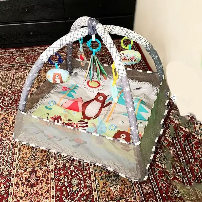 Cadre de Fitness pour Bébé, Polymère de Jeu, Clôture Multifonction, Couverture d'Activité, Jouets po