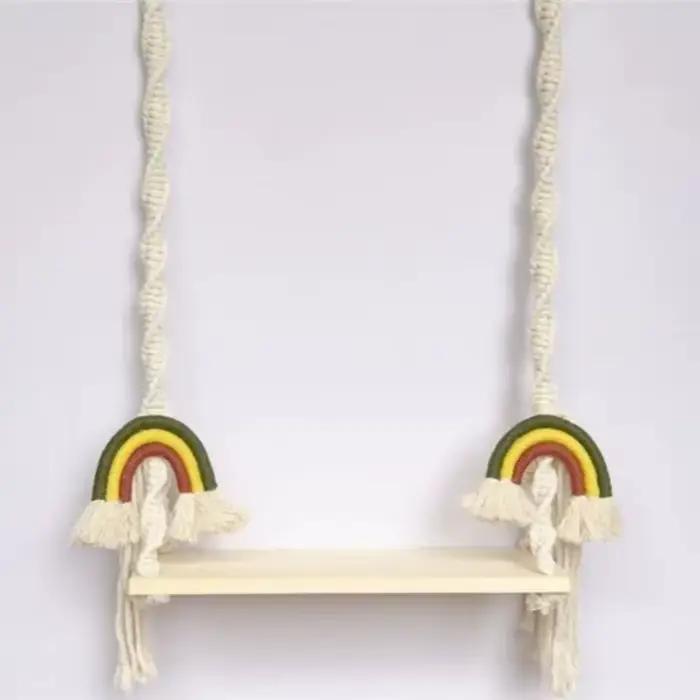 Accessoires de photographie pour bébé, chaise pivotante pour nouveau-né, meubles en bois pour nourri
