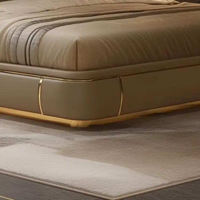Salon moderne élégant lit Queen chambres d'enfants parfaites lit De couchage confortable conceptions à la mode chaque Camas De dortoir décoration De la maison