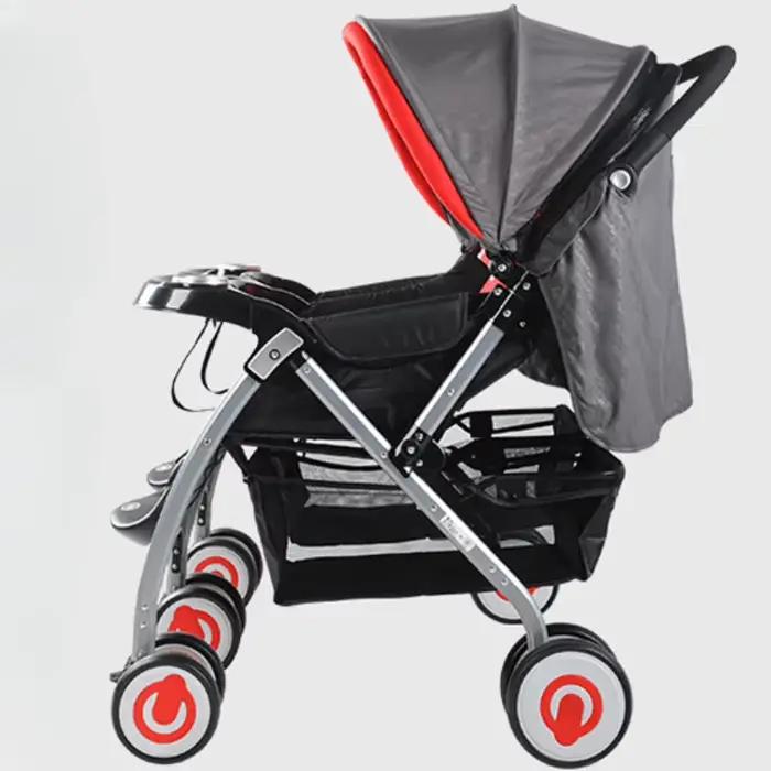 Poussette Double Légère et Pliable pour Bébé