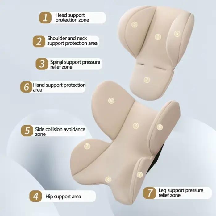 Coussin intérieur confortable siège sécurité pour enfants