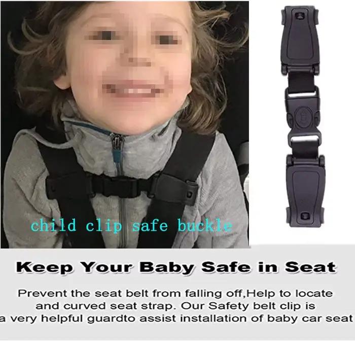 Harnais Durable Clip de poitrine boucle de sécurité voiture bébé sangle de sécurité ceinture pour bébé enfants enfants sangle de sécurité 16 cm accessoires de voiture