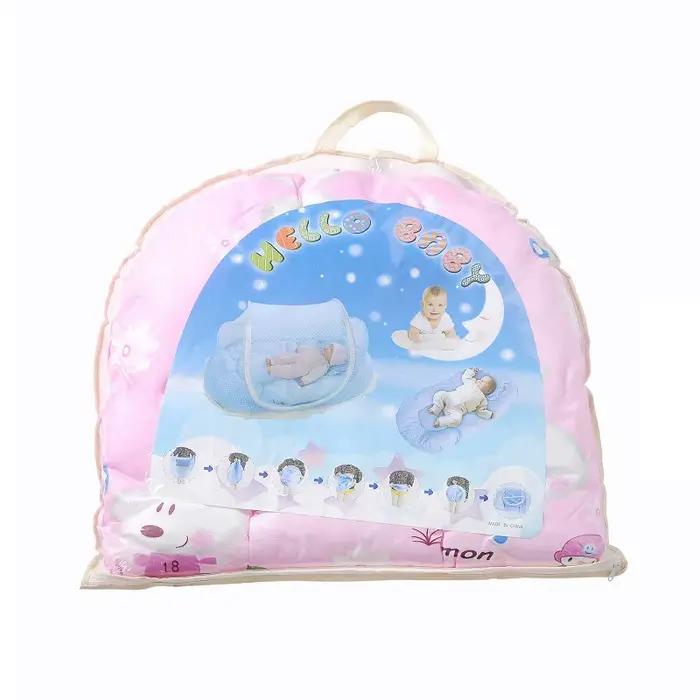 Lit de bébé pliable avec moustiquaire