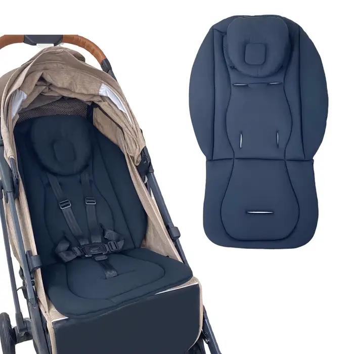 Coussin de Siège Universel en Coton Doux pour Poussettes de Bébé 0-6 Ans Accessoire Pratique et Polyvalent pour Voyages Familiaux et Sorties Quotidiennes