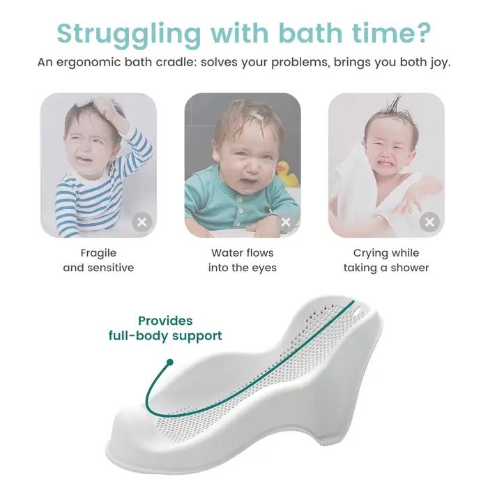 Support de bain doux pour bébés nouveau-nés - Siège