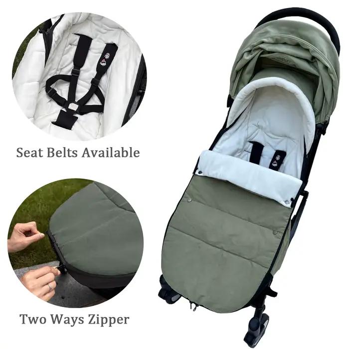 Accessoires universels pour poussette chancelière chaude compatible avec Babyzen YOYO YOYO+ YOYO2 Stokke YOYO3 Bugaboo doux pour bébé et enfant confort sécurité et praticité pour sorties et balades famille