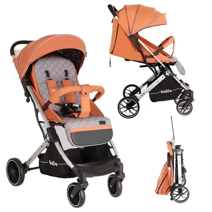 Poussette bébé multifonctionnelle légère