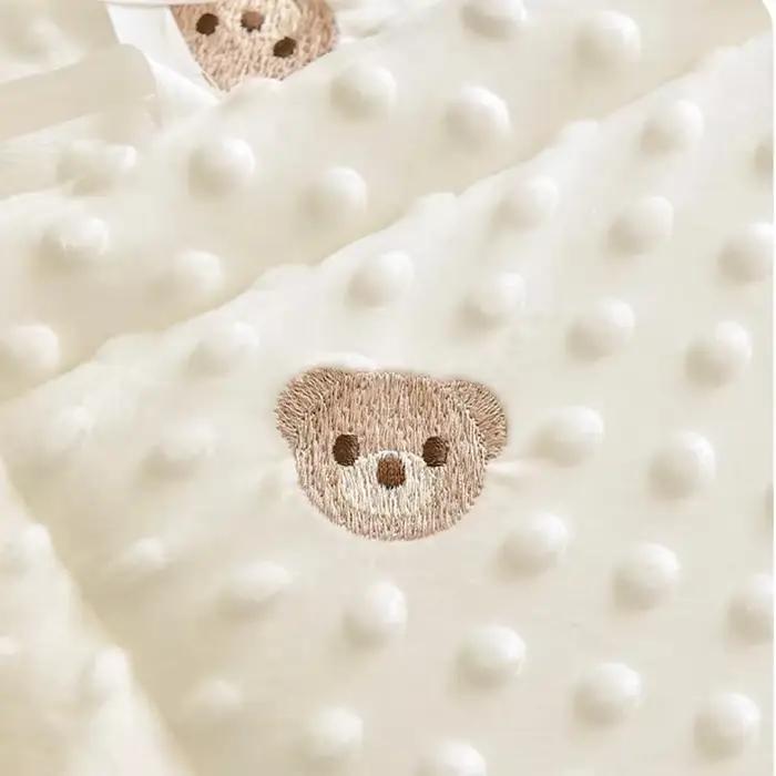 Pare-chocs de literie pour bébé doux de dessin animé