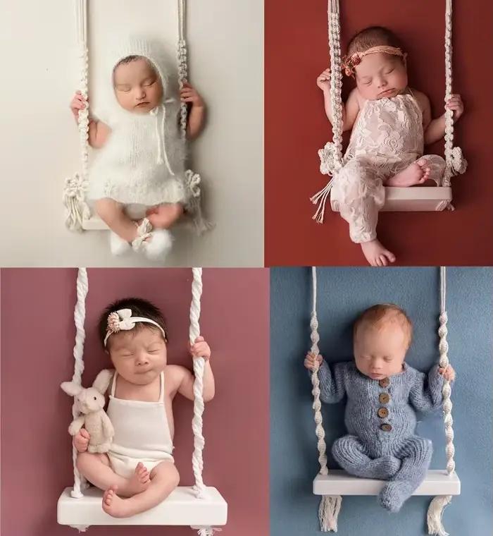 Chaise en bois pour bébé