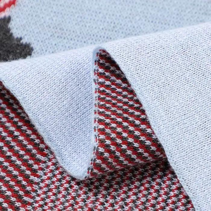 Couverture tricotée en coton super douce pour nouveau-né
