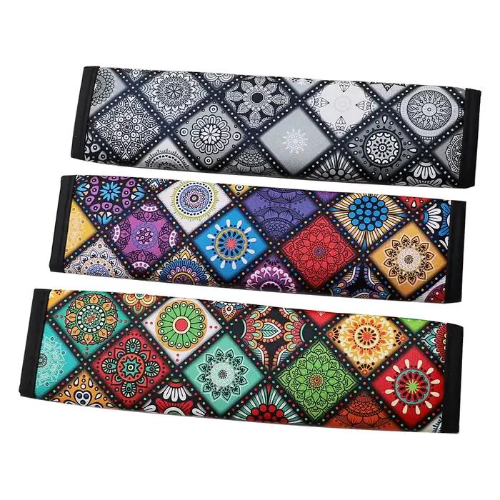 Coussinets de Protection d'Epaule pour Ceinture de Sécurité Voiture Housse de Protection Style Bohème Accessoires Auto Occasions Spéciales