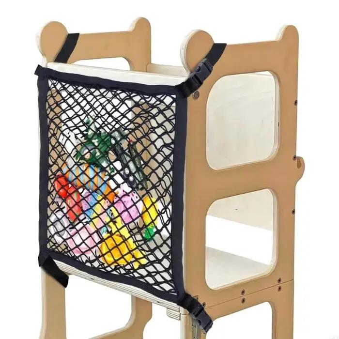 Barrière pour bébé, sécurité à deux couches pour tabouret cuisine