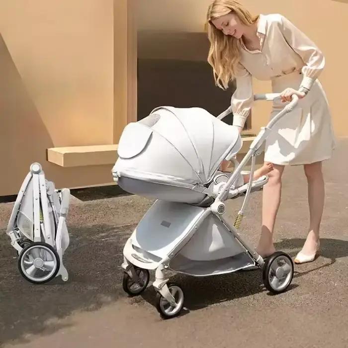 Poussette bébé pliable Portable