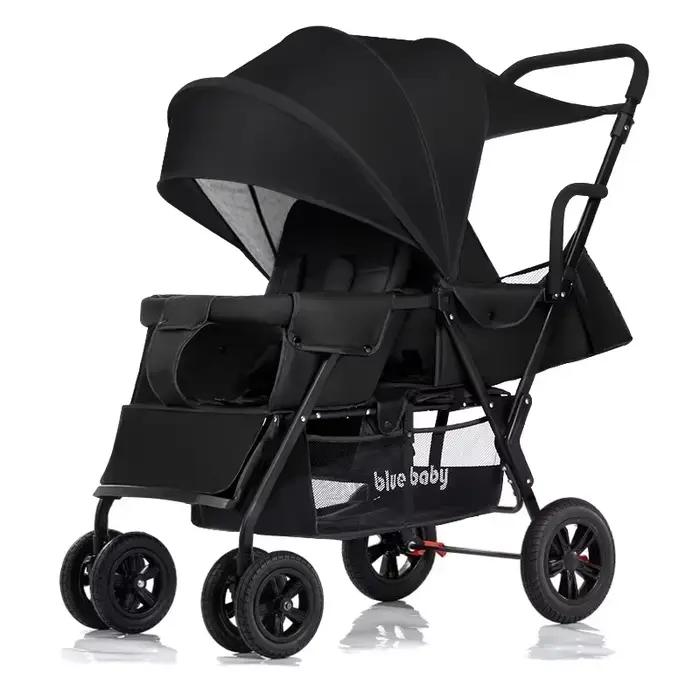 Poussette double pour bébé