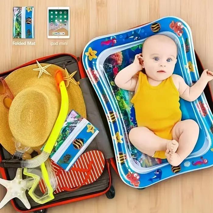Coussin d'Eau Gonflable en Polymères de Jeu pour Bébé Grande Taille Éducation Précoce Jouet Multicolore Apprendre Jouer Explorer Occasions Spéciales