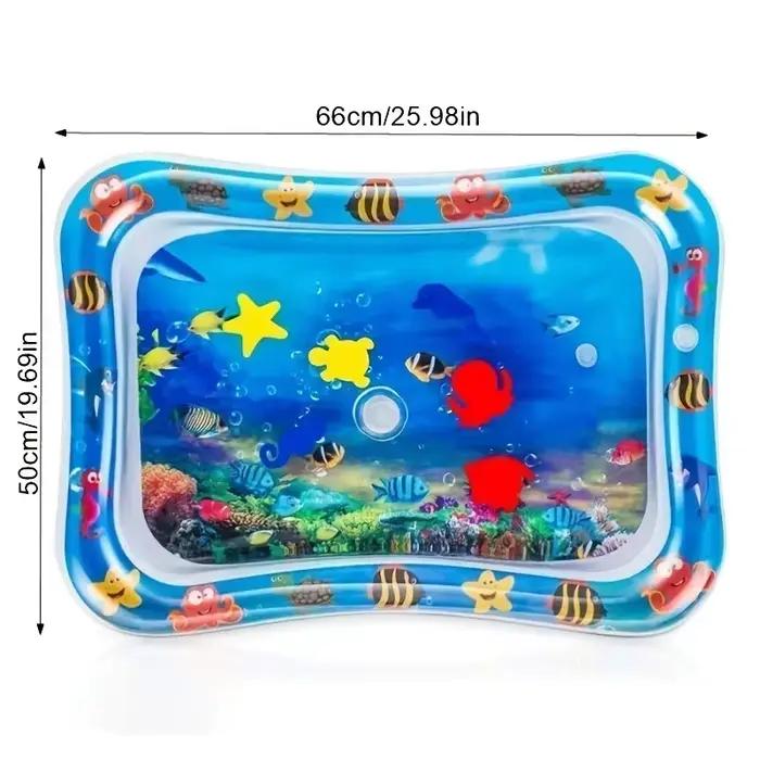 Coussin d'Eau Gonflable en Polymères de Jeu pour Bébé Grande Taille Éducation Précoce Jouet Multicolore Apprendre Jouer Explorer Occasions Spéciales