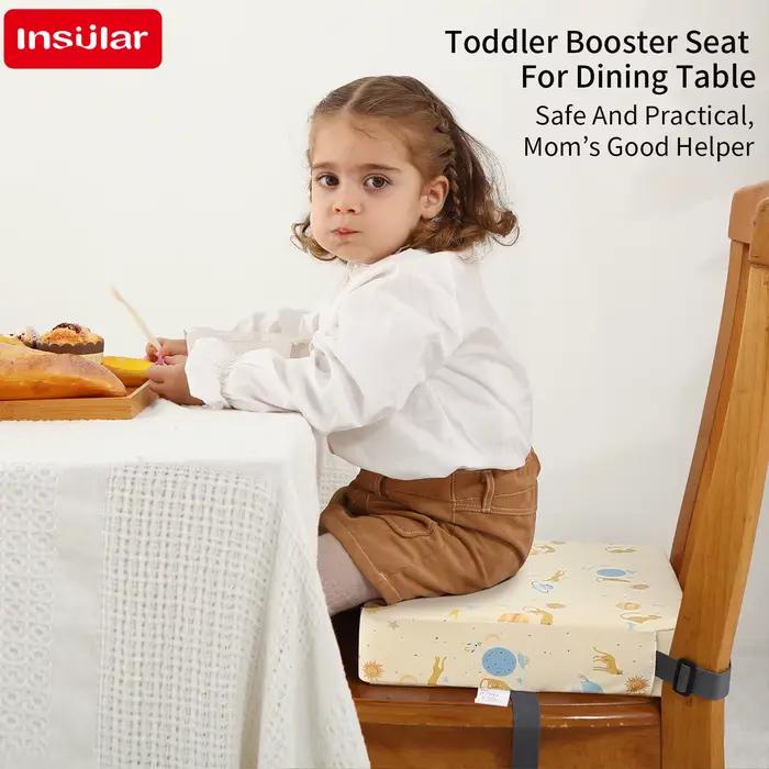 coussin de siège haute antidérapant imperméable pour bébé chaise étoile amovible rehausseur siège d'appoint dessin animé pour enfants occasions spéciales