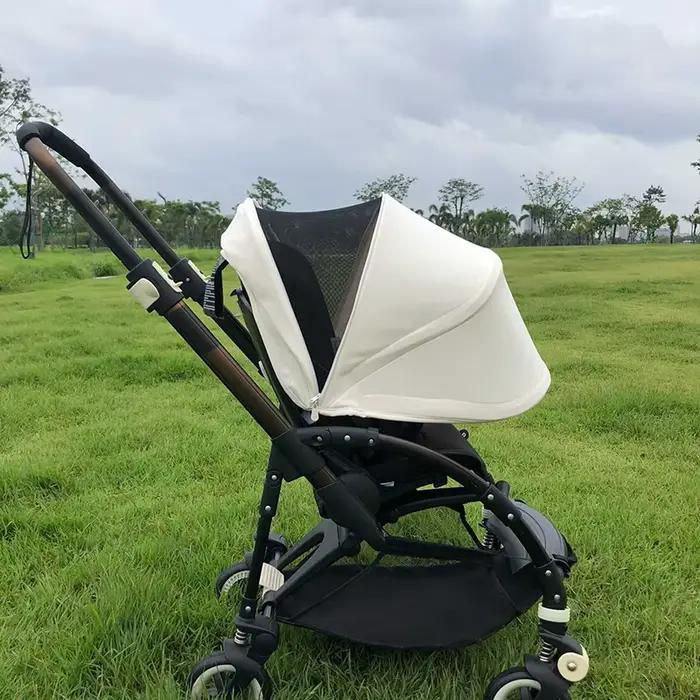 Auvent Pare-Soleil pour Poussette Bugaboo Bee Bee3 Bee5 – Tissu ou Support
