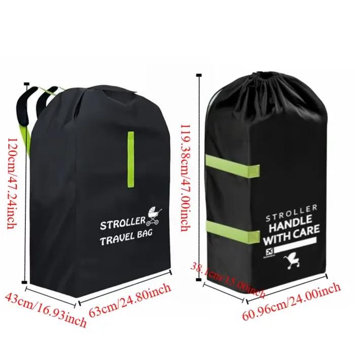 Sac de voyage pour poussette universel résistant aux intempéries pour enfants 7-12 ans occasions spéciales voyage en avion pique-nique famille active