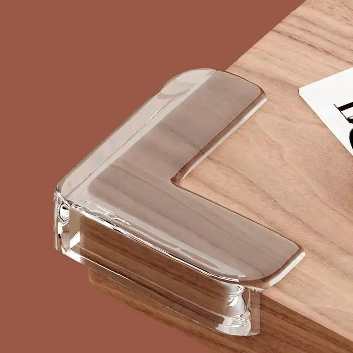 10 pièces enfants Anti-crash coin garde Transparent