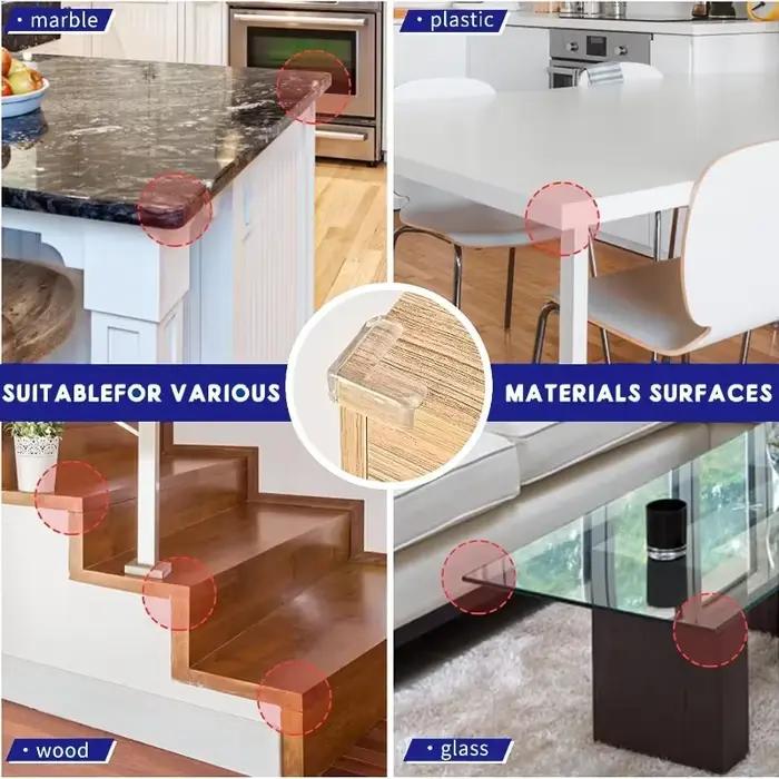 Protègeurs d'angle de table pour bébé sécurité et style moderne protection de coin pour meubles occaions spéciales transformations intérieures