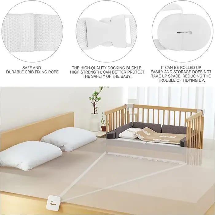 Connecteur de lit, sangle de matelas
