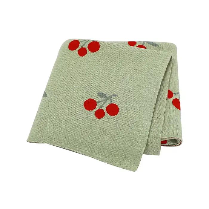 Couverture de bébé en coton dessin animé pour nouveau-né poussette literie sac de couchage rond usage toute lannée occasions spéciales garçon fille