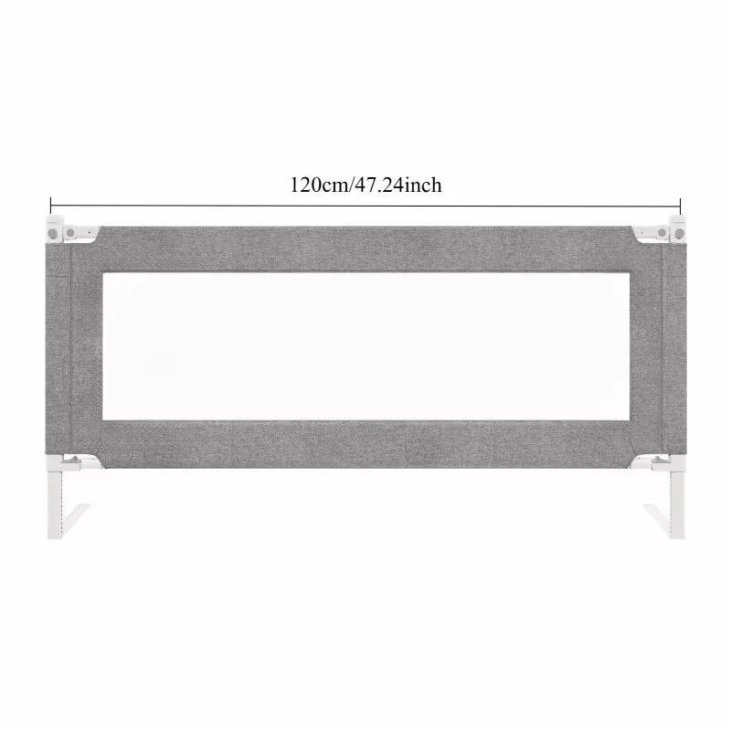 Barrière de sécurité pour lit, sans perçage, garde-corps pour bébé, barrière anti-chute, clôture de 