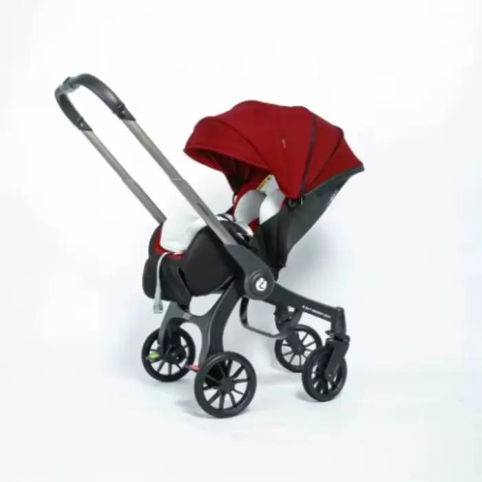 En stock dans l'UE, poussette 3 en 1 pour bébé, pliable, légère, pour les enfants de 0 à 6 mois, de