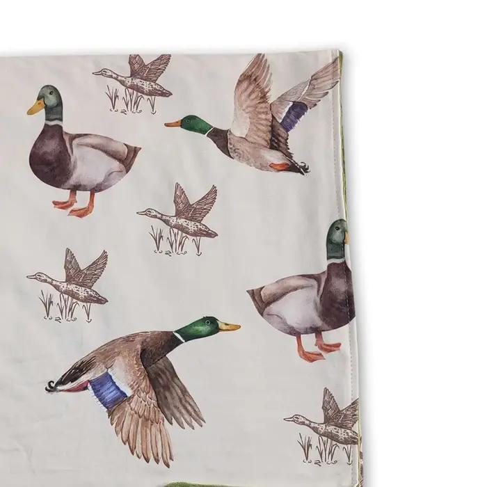 Couvertures en Minky pour Bébés et Enfants, Motifs Cerfs et Canards