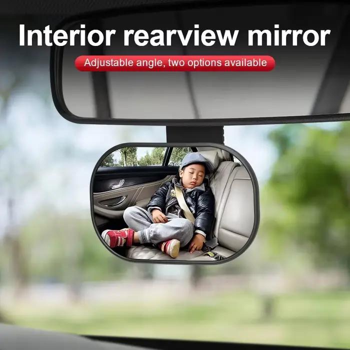 Vue de sécurité de voiture miroir de siège arrière bébé animal de compagnie miroir de voiture infant