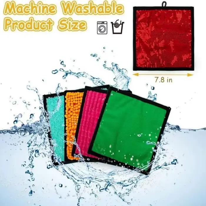 16pcs Mat sensoriel portable améliore l'exploration des nourrissons les compétences en couleur visuelle A2UB