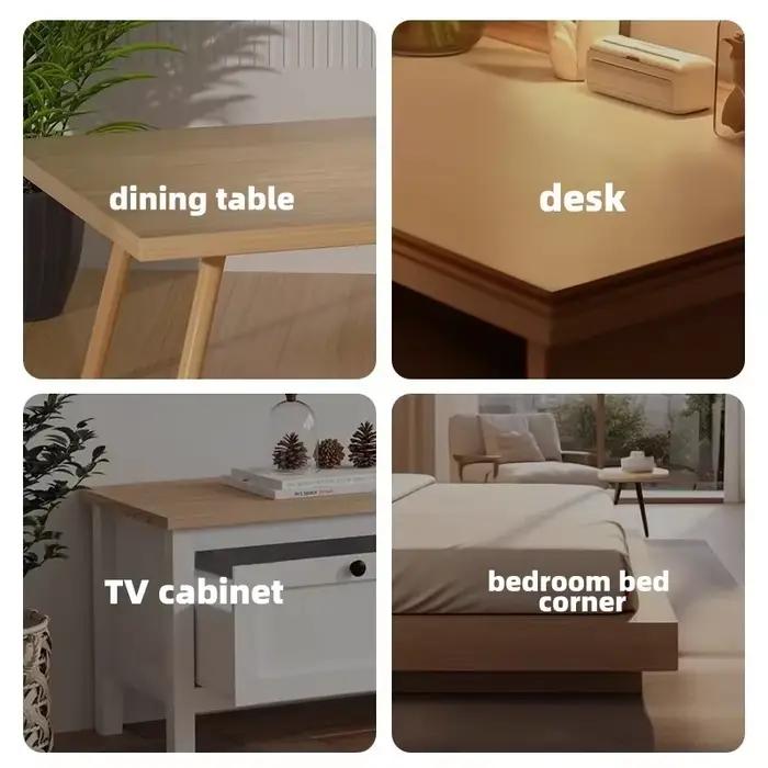 Protection d'angle en L souple pré-collée pour table, pare-chocs de meuble, protection anti-collision pour bords vifs matériaux durables pour intérieur sécurité bébé et animal domestique installation facile et nettoyage simple pour cadre家居安全防护角保护垫产品描述和特性参考,已转换为HTML格式并包含SEO优化的标题。这个页面旨在通过介绍产品的特点、好处以及应