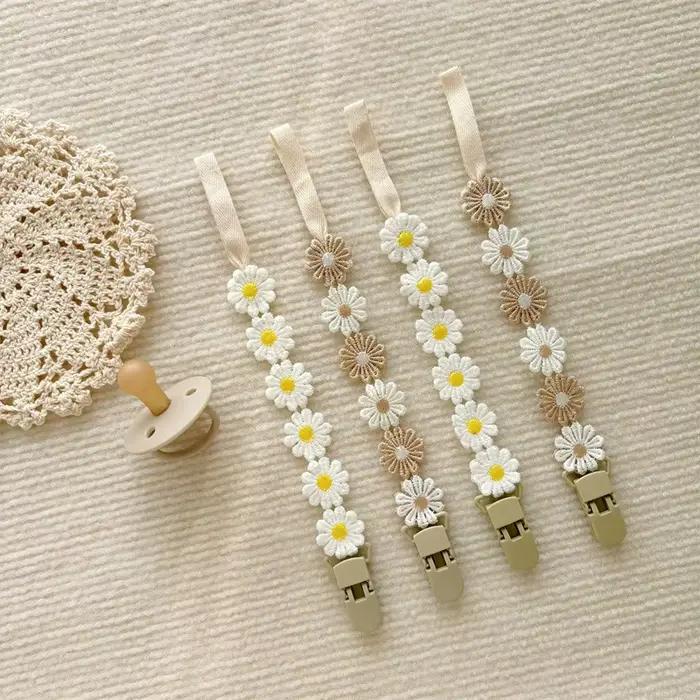 attache-sucette pour bébé en polyester doux support de sucette pour enfant de 0 à 36 mois jouets pour bébé cadeau de fête de naissance pour tout-petit occaions spéciales