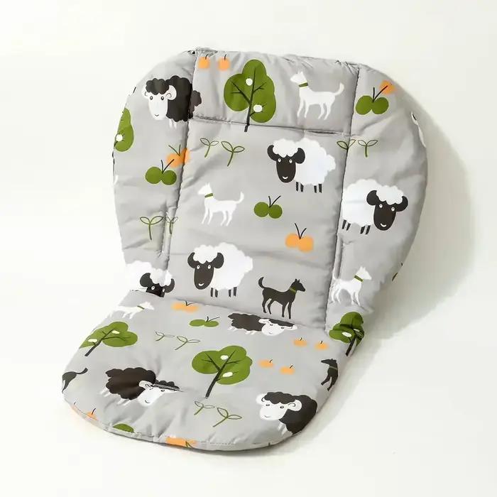 Coussin de chaise haute en coton épais et doux pour bébé