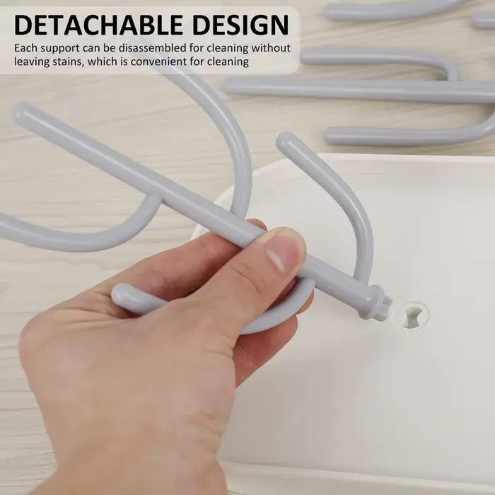 Support de séchage de biberons pour bébé Essentials robuste et élégant pour maternité et jeunes enfants comptoir de cuisine hygiène ultime