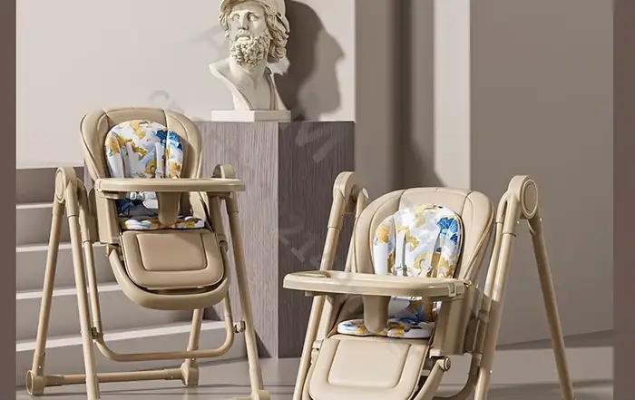 Chaise de salle à manger pour bébé/chaise de bébé multifonctionnelle/chaise de salle à manger portable pour bébé/la hauteur peut être ajustée/chaise à bascule