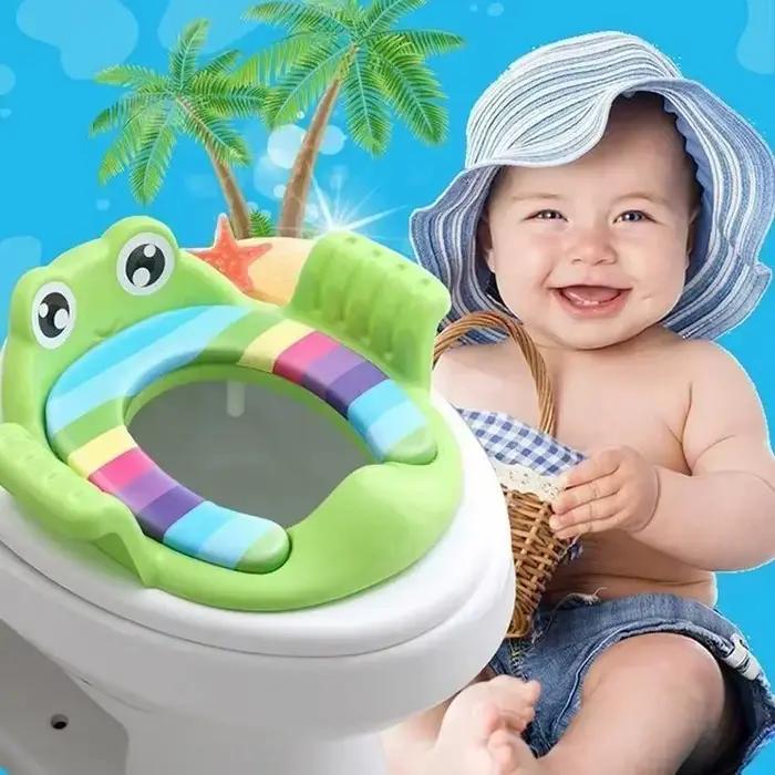 Siège de toilette pour bébé 2026 avec accoudoirs coussin PU PVC pour filles et garçons apprendre propreté occaions spéciales enfants autonomie sécurité développement