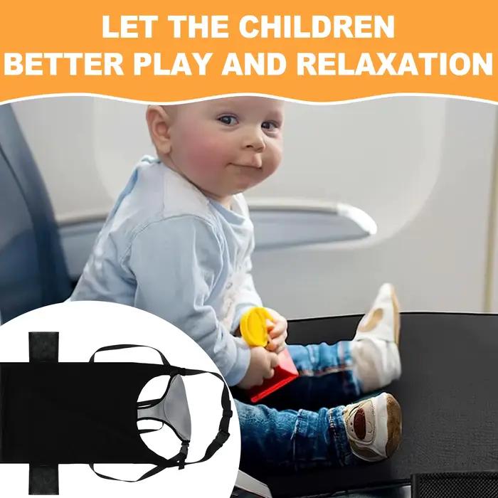 Lit d'avion de voyage pour bébés et enfants rallonge de siège avec poches latérales hamac berceau de sommeil pour voiture occasions spéciales