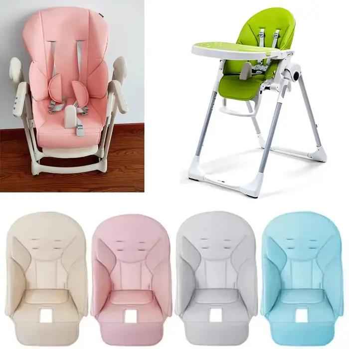 Coussin de chaise haute en cuir PU pour bébé confortable et sécuritaire pour repas familiaux et occasions spéciales
