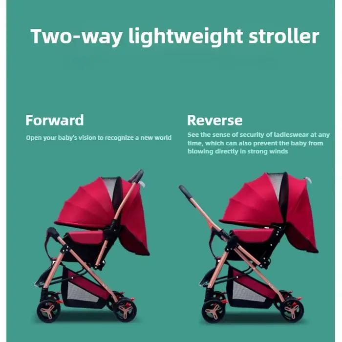 2025 nouveau Style poussette bébé à quatre roues