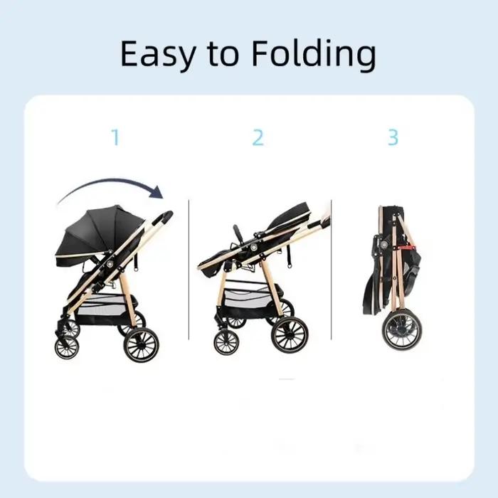 Poussette 3-en-1