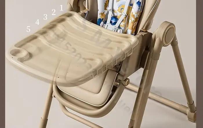 Chaise de salle à manger pour bébé/chaise de bébé multifonctionnelle/chaise de salle à manger portable pour bébé/la hauteur peut être ajustée/chaise à bascule