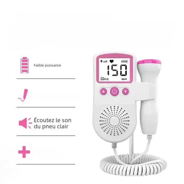Détecteur de fréquence cardiaque pour bébé à ultrasons