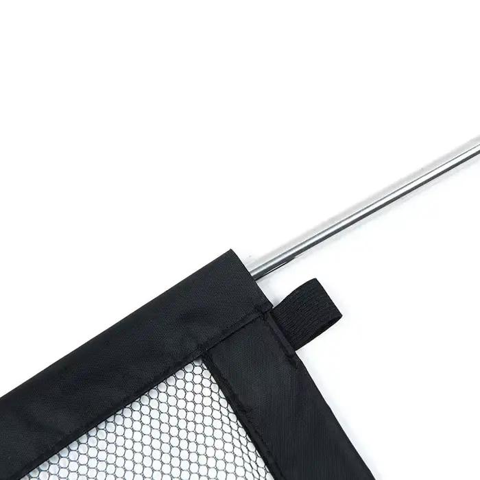 Barrière de sécurité pour bébé pliable et portable en aluminium et polyester pour sécuriser escaliers et portes chez les enfants de 0 à 12 ans et plus