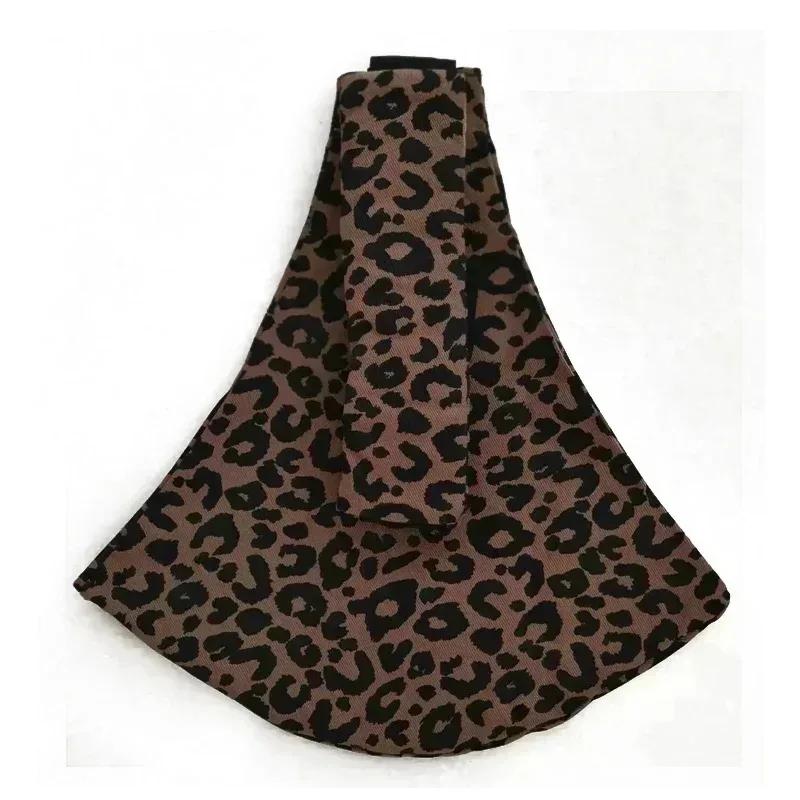 Porte-bébé pour sortir, motif léopard Simple, Portable, Type de câlin avant, arrière de la ceinture